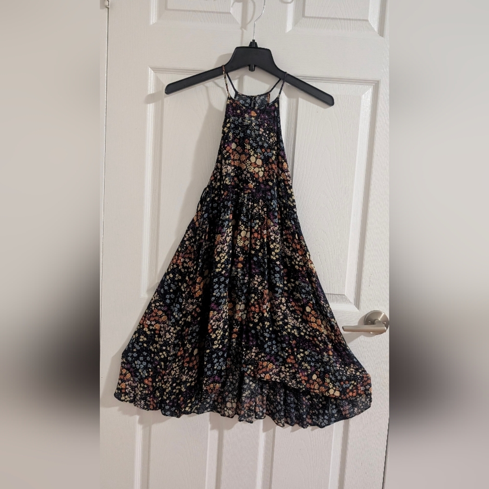 Kimchi Blue Urban Outfitters Black Dress Viscose Cocktail Chic LBD - XS